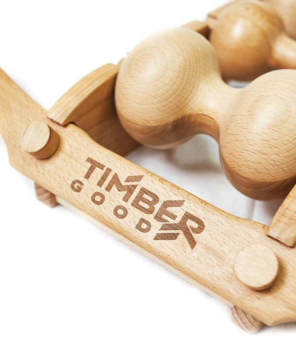 Timbergood 5-roller back massager