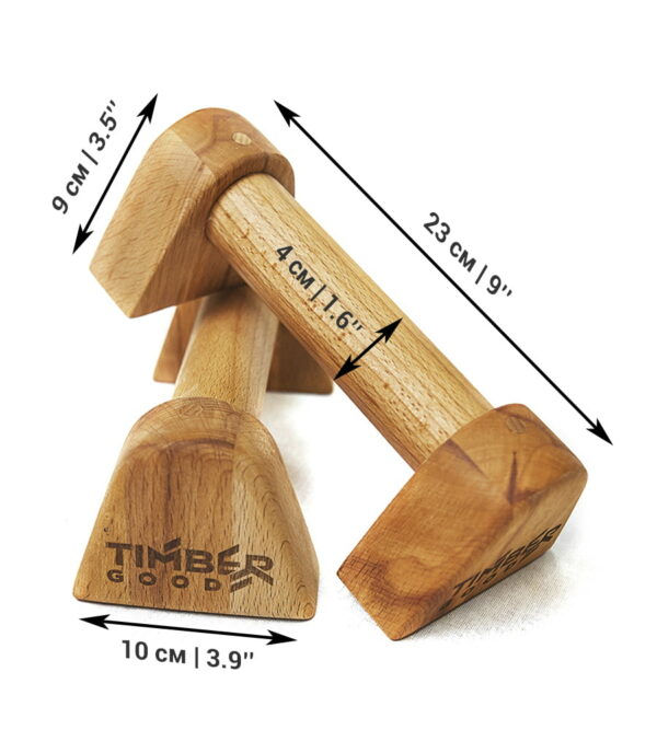 Wooden parallets Timbergood 23x9 cm.