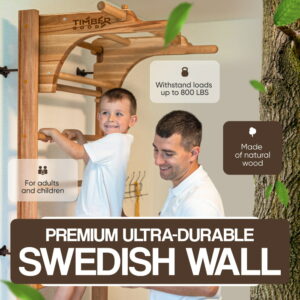 wooden swedish ladder